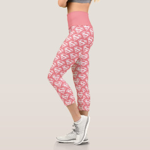 Leggings Capri Supergirl Solid S-Shield