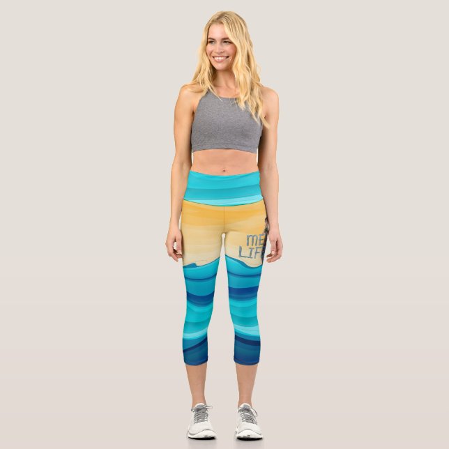 LEGGINGS CAPRI SURVEILLANCE DE LA FEMME SUPÉRIEURE (Recto)