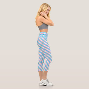 Leggings Capri « T-Girl » moulants pour femme tran