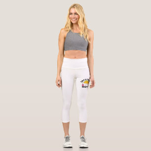 Leggings Capri "T-Shirt de guitare Taco - Drôle Tee de nourriture