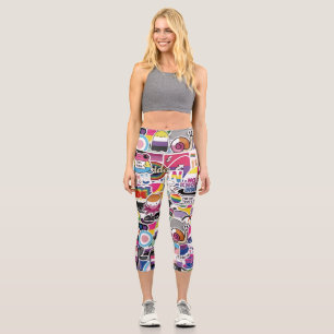 Leggings Capri Taille haute