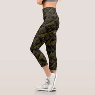 Leggings Capri "Tirer les Ficelles" Capris Taille Haute