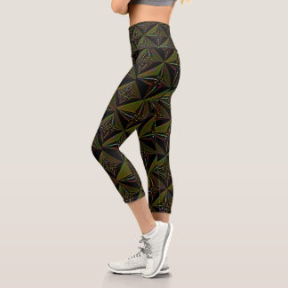 Leggings Capri "Tirer les Ficelles" Capris Taille Haute