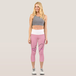 Leggings Capri Toile Intérieure – L'art de la force cachée