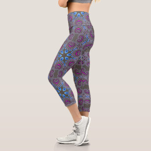 Leggings Capri Tourbillon Céleste