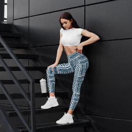 Leggings Capri tribu bleue