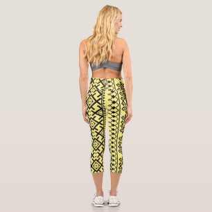 Leggings Capri Ukraine Conception des symboles traditionnels ukra