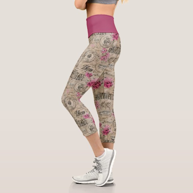 Leggings Capri Un Ephémère français série 24 (Gauche)