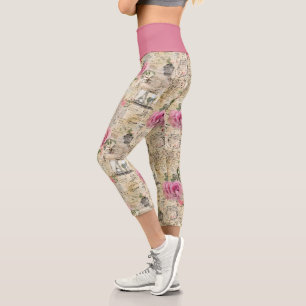 Leggings Capri Une série de dessins éphémères français 1