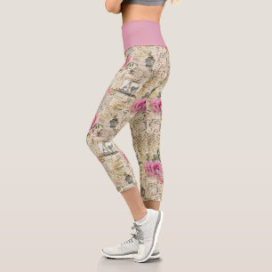 Leggings Capri Une série de dessins éphémères français 1