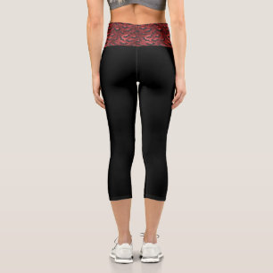 Leggings Capri Une série Vampire-ish 12