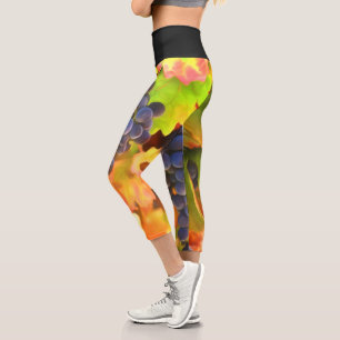 Leggings Capri Vin Pays Amusant