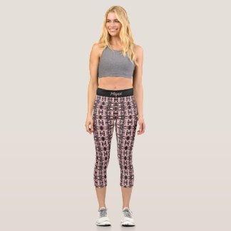 Leggings Capri Vintage Austria Vienna Spanish Courbette 1970 Squa