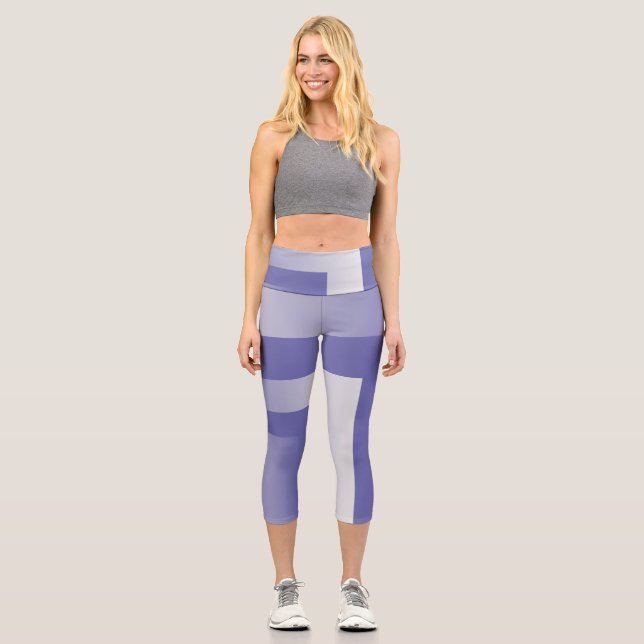 Leggings Capri Violet bleu 2022 (Recto)