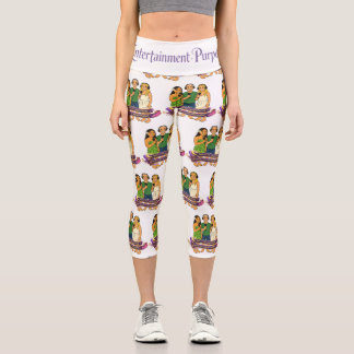 Leggings Capri Visages de dessin animé
