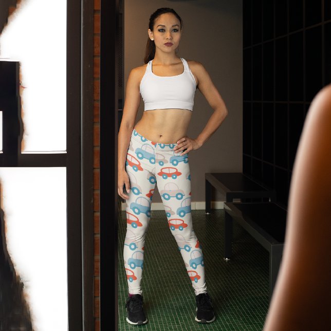 Leggings Capri Voitures pour enfants (Créateur téléchargé)