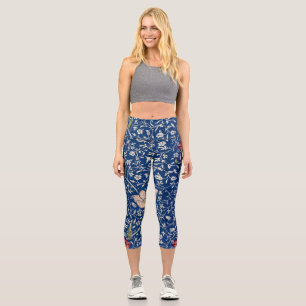 Leggings Capri William Morris Motif Medway