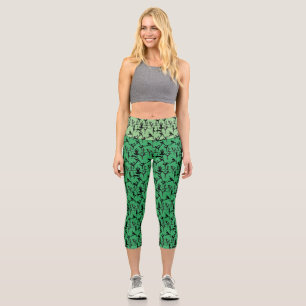 Leggings Capri Yoga pose motif 01.wx4.Vert Go
