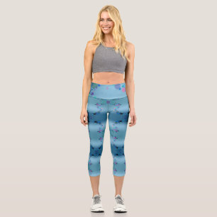 Leggings Capri Zones colorées