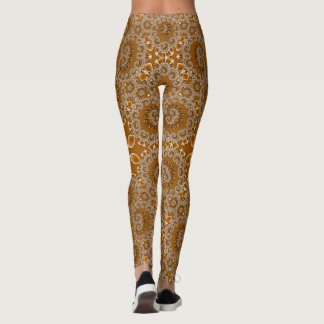 Leggings Caramel Fractal Lace 