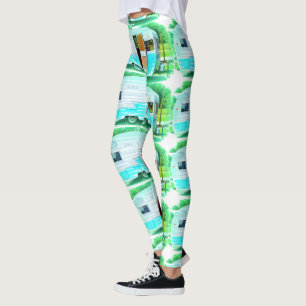 Leggings caravane vintage classique