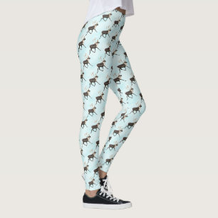 Leggings Caribou Taureau Sur Neige