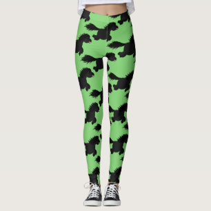 Leggings Caricature du poney mignon des Shetland