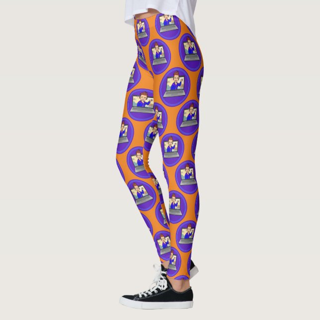 Leggings Caricature SLJ-VA (Gauche)