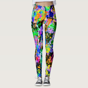Leggings Carnaval de Graffiti