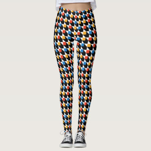 Leggings Carré coloré