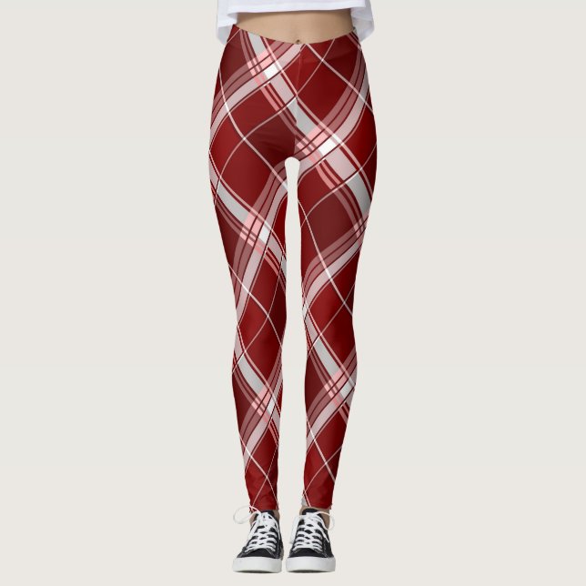 Leggings Carré géométrique Résumé 7 (Devant)