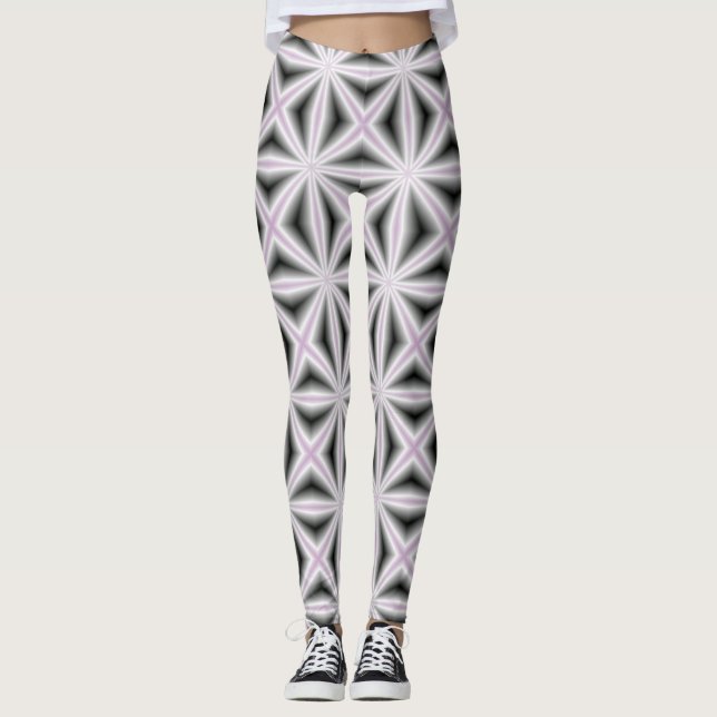 Leggings carreau en mosaïque (Devant)