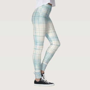 Leggings Carreaux bleus