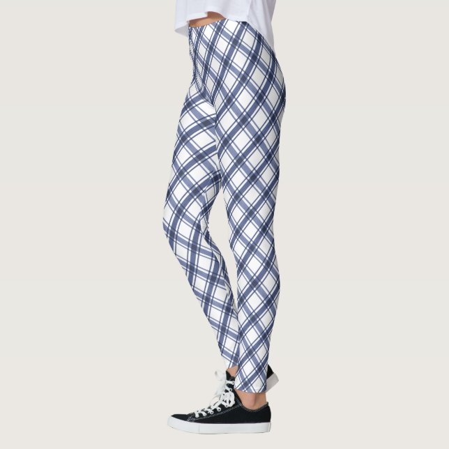 Leggings carreaux bleus (Gauche)