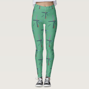 Leggings Carrelage de l'aéroport PDX  Un tapis précieux