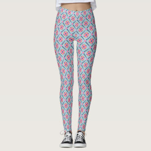 Leggings Carrelage décoratif coloré