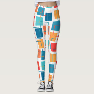 Leggings Carrés et grands titres
