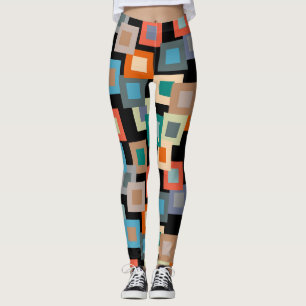 Leggings Carrés légers sur Dark