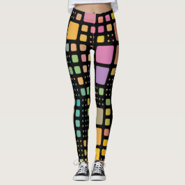 Leggings Carrés pop