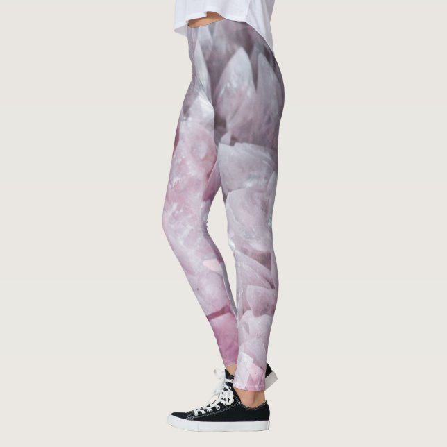 Leggings Carrosserie en quartz rose Esprit de corps Énergét (Gauche)