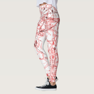 Leggings Carte aérienne