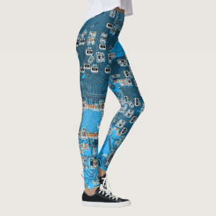 Leggings Carte circuit bleu circuit imprimé à circuit impri