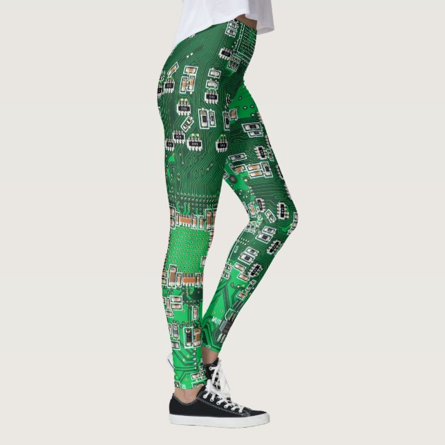 Leggings Carte circuit imprimé circuit vert PCB (Droite)