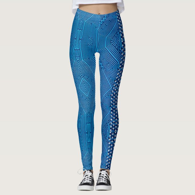 Leggings Carte de circuit (Devant)