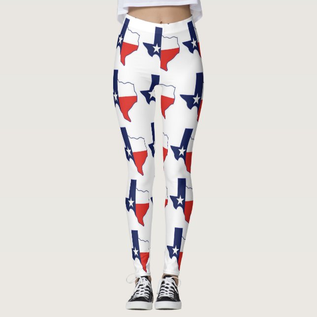LEGGINGS CARTE DU TEXAS (Devant)