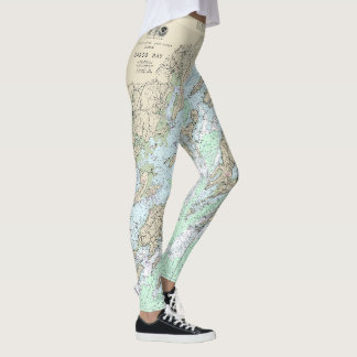 Leggings Carte marine Casco Bay 13290
