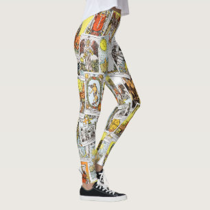 Leggings Cartes de Tarot Yoga Leging