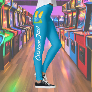 Leggings Cartoon bleu Joystick illustration de bleu joystic