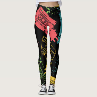 Leggings Cassettes Cool style années 90