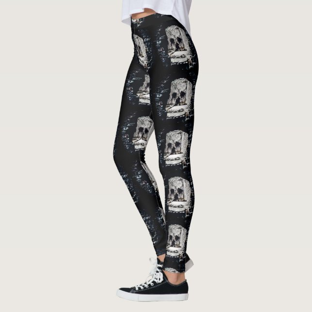 Leggings Castle Skull (Gauche)